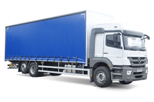 Van Hire East London - 26 Tonne Curtain Side Truck - Truck hire East london
