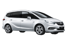 Van Hire East London - Vauxhall Zafira 5 + 2 - Minibus hire East london